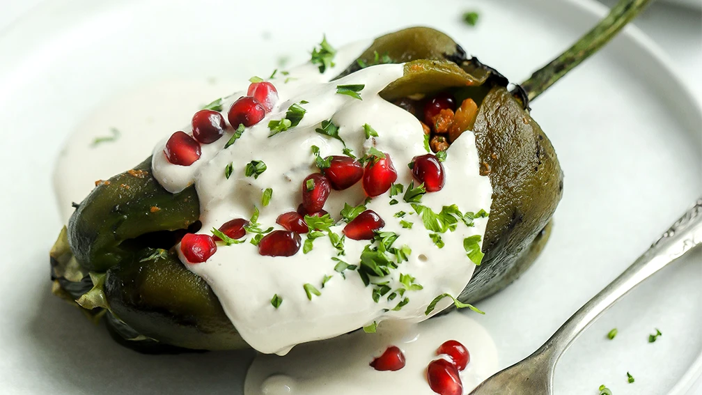 Chiles en Nogada